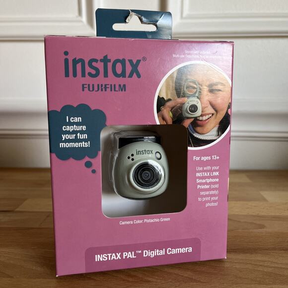 NEW - Fujifilm Instax Pal Digital Camera - Pistachio Green - Picture 1 of 6